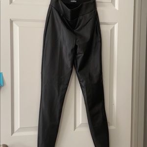 Express Faux Leather pants